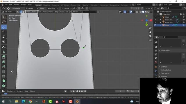 BLENDER: EASY CEILING FAN (MODELING) смотреть онлайн