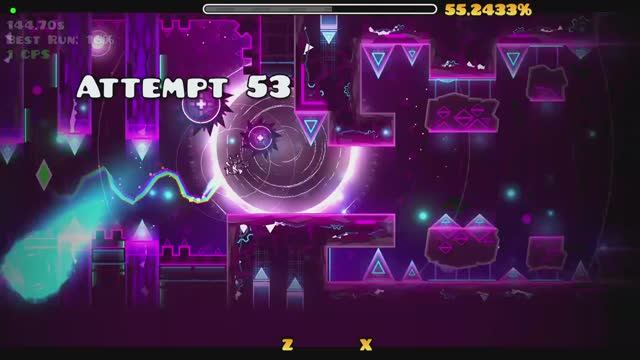 Просто играем в Geometry Dash #15-17 🛑Стрим смотреть онлайн