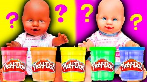 Куклы Пупсики Артёмка и Амелия Игрушки Развивающие видео для Детей