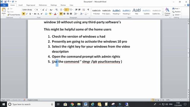 Windows 10 activation with out anysoftware ( virus free ) смотреть онлайн