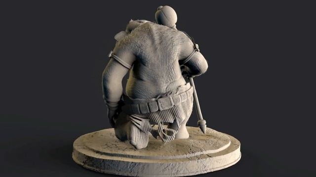Elephant God Zbrush Statue смотреть онлайн