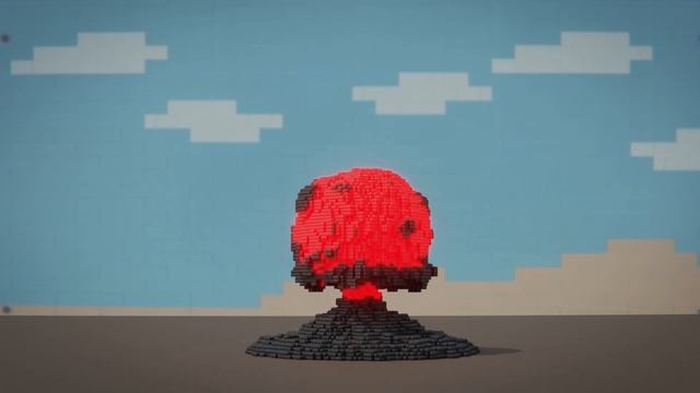 Lego Nuclear Explosion (Blender) смотреть онлайн