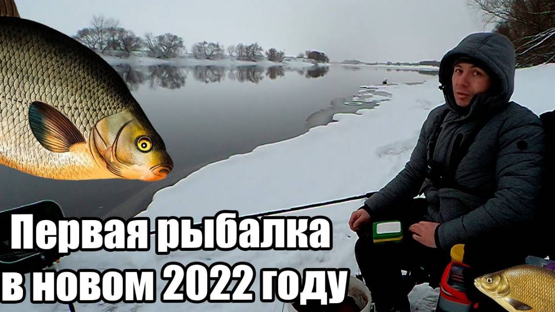 Первая рыбалка и сразу лещ! Рыбалка на фидер зимой в новый год. Рыбалка в лыткарино. смотреть онлайн