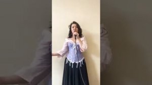Евгения Смородкина - Ария Эсмеральды (из мюзикла «Нотр-Дам де Пари»)