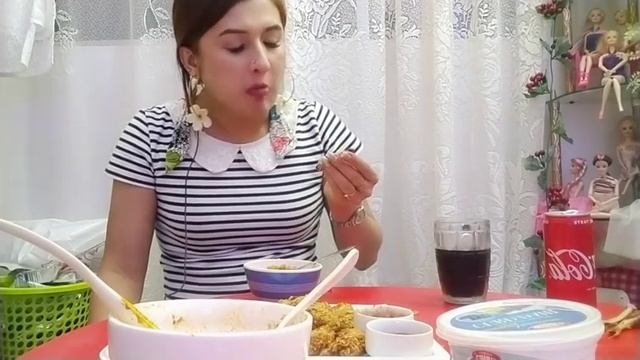 My first ASMR mukbang KFC crunchy sound 😂 смотреть онлайн