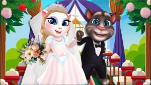 🖼 My talking Angela 2 | Tom and Angela Couple's wedding💍| new update |  cosplay →