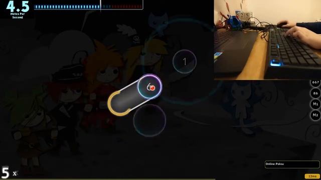 [STREAM ARCHIVE] osu!mania then later guy games - new setup! (!commands) смотреть онлайн