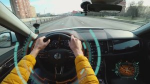 Особенности CLIMATRONIC Skoda KODIAQ, режим Бездорожье. Удар по Голливуду  (#мойкодиак)