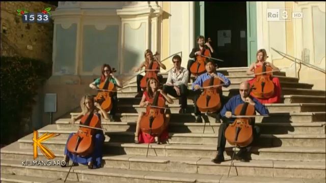 Dodecacellos Cervo (IM) riprese RAI trasmissione 'Alle falde del Kilimangiaro' смотреть онлайн