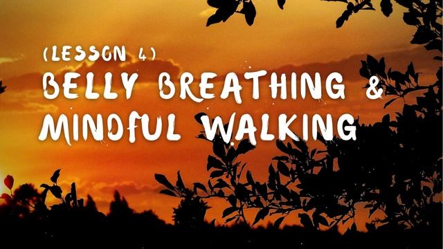 Lesson 4: Weathering The Storms - Belly Breathing & Mindful Walking | By Kaira Jewel Lingo смотреть онлайн