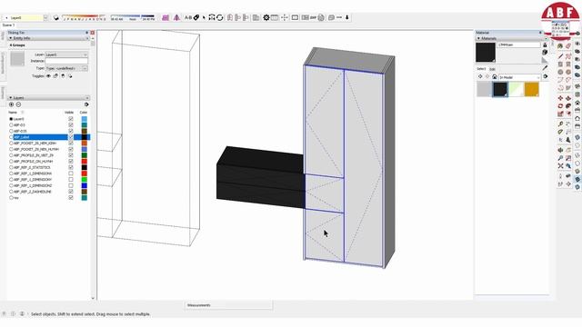 Công Nghệ Sản Xuất Nội Thất công nghiệp với máy CNC bằng ABF trên SketchUp смотреть онлайн