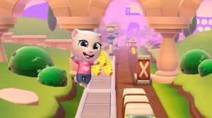 Моя говорящая Анджела в Древнем Риме Talking Tom Time Rush | Мультик Бегалки для детей