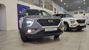 Помните Крету? Легендарный кроссовер под новым именем SOLARIS HC на полном приводе, в сером цвете