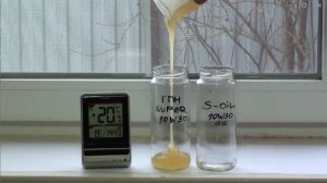 Масла 10W30 SG "Газпромнефть" и "S-OiL". Заморозка при -20.