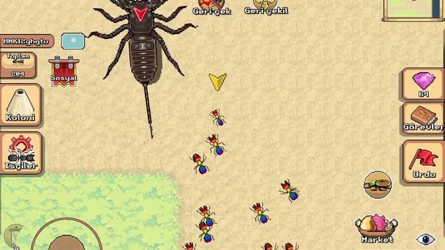 Pocket ants colony simulator kamçı akrep nasıl yenilir 🦂 (uzak Kuzenim ile) Bilgi ve oyun ağacı смотреть онлайн
