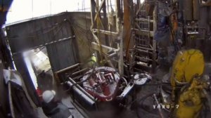 Авария на буровой, упал крюкоблок на ротор😳