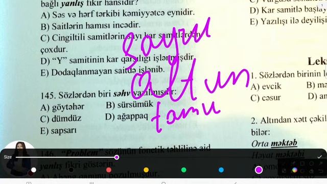 Azərbaycan Dili Leksika Dərs 2