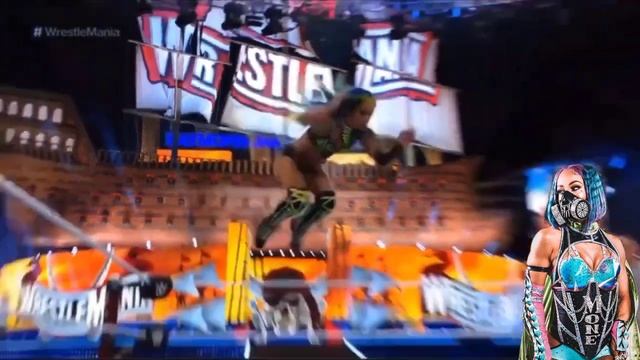 MERCEDES MONE { SASHA BANKS } ALL FROG SPLASH смотреть онлайн