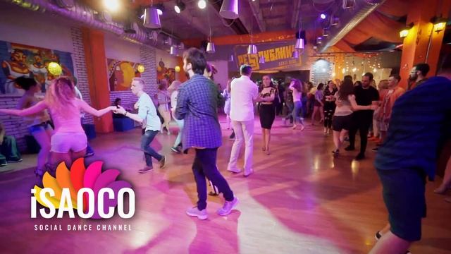 Denis Markin and Lera Kolobova Salsa Dancing in Respublica Vosmera, Saturday 28.04.2018 смотреть онлайн