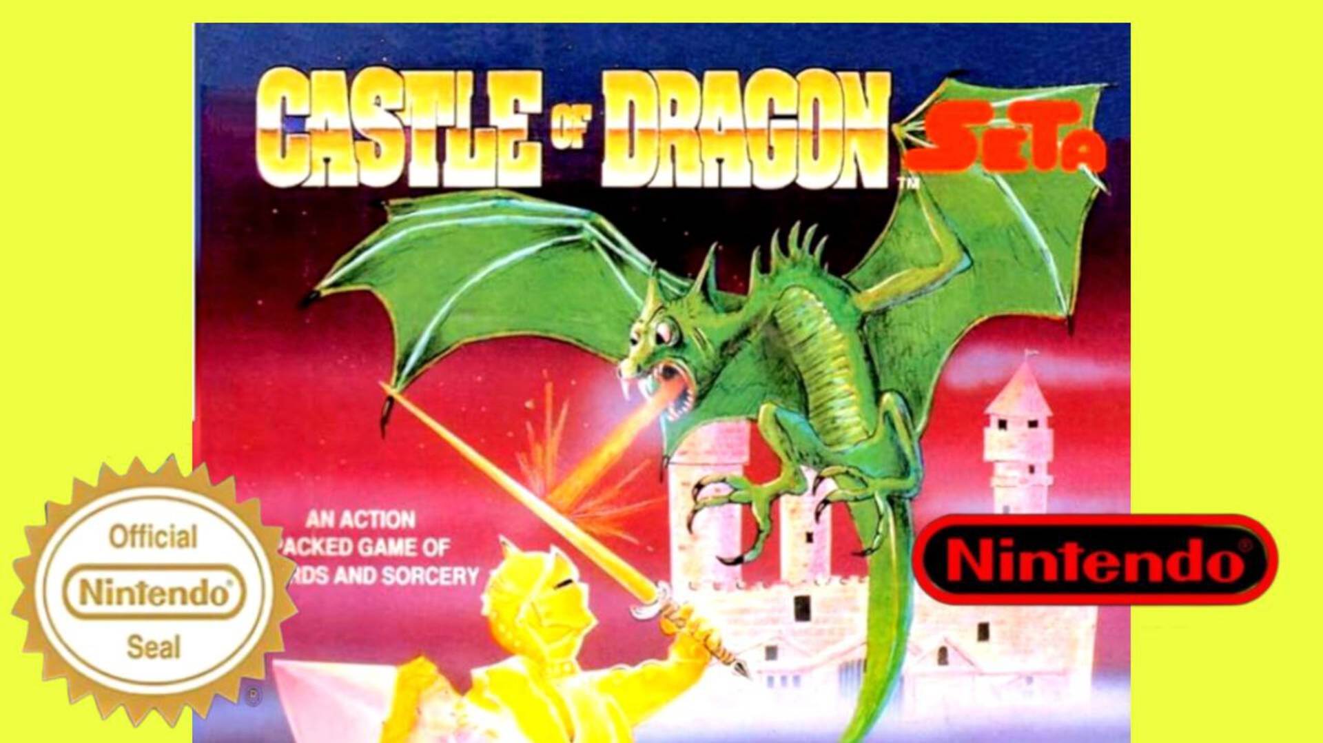 Castle of Dragon | NES | Полное прохождение смотреть онлайн