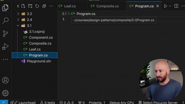 Dometrain - Design Patterns in C# Composite 2024