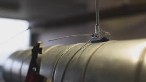 Монтаж круглого воздуховода на Универсальный хомут под шпильку