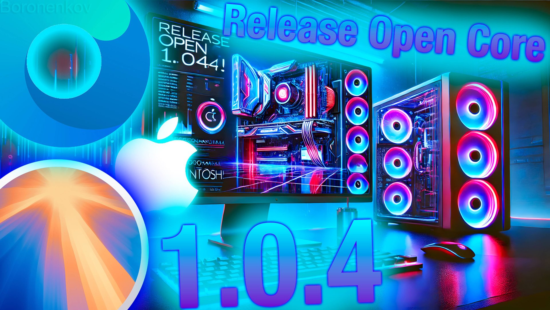 RELEASE OPEN CORE 1.0.4! ПРОФЕССИОНАЛЬНАЯ НАСТРОЙКА! HACKINTOSH - ALEXEY BORONENKOV | 4K смотреть онлайн