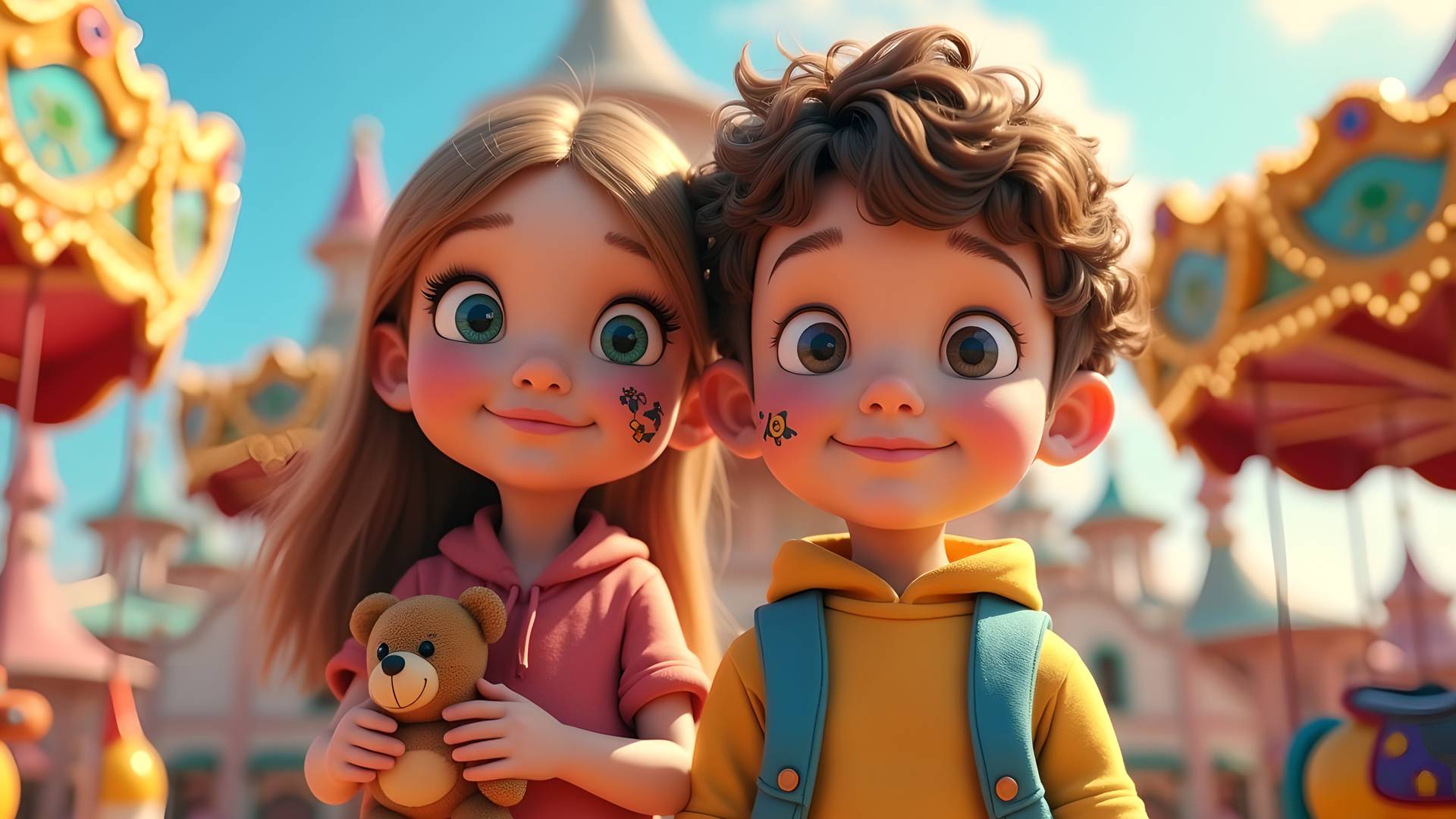 Весёлая песня для детей – Парк Аттракционов | Танцевальная детская музыка смотреть онлайн