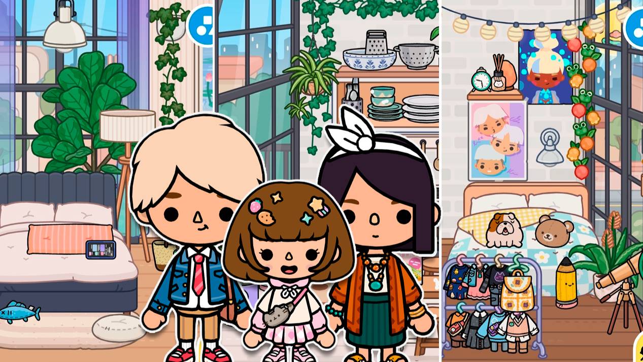 Идея для семейного дома в Тока Бока / Дом Toca Boca смотреть онлайн