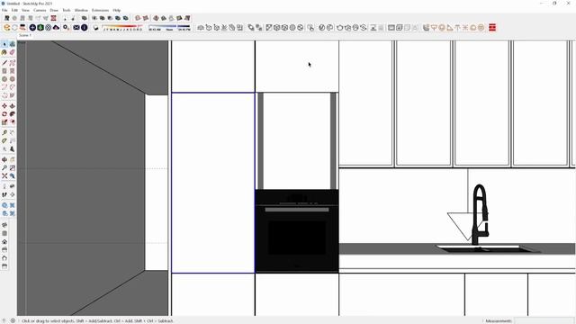 SketchUp VRay 5 Kitchen Design Ideas #2 смотреть онлайн