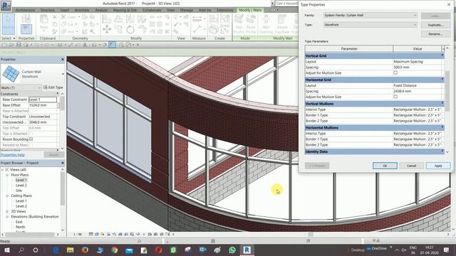 Curve Louvers Design | Revit Architecture | Autodesk Revit Architecture смотреть онлайн