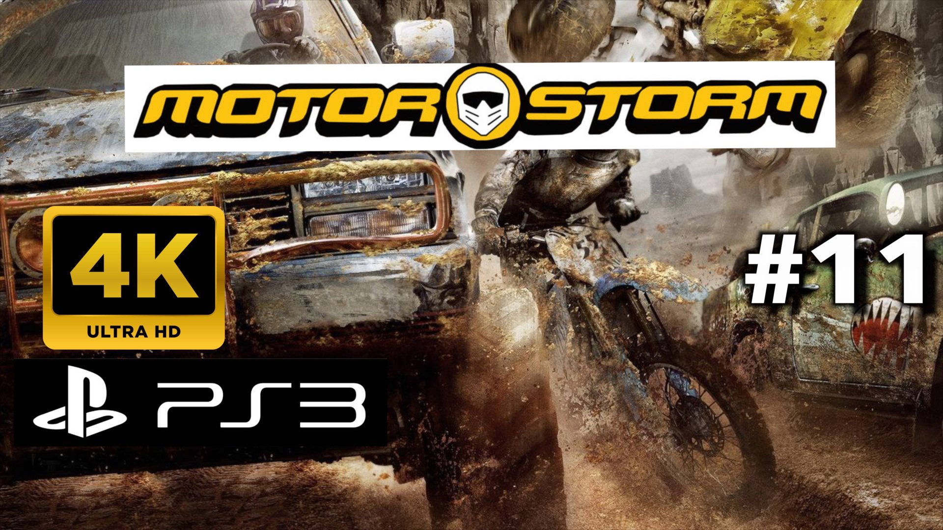 MOTORSTORM прохождение часть 11 (PS3) | Безумные гонки в #MotorStorm: Покоряем пустыню!