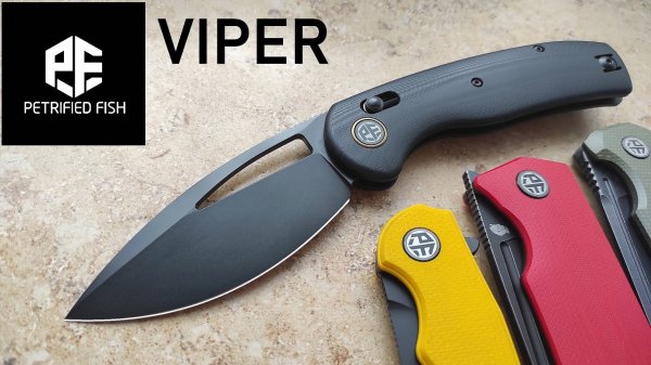 ✅ NEW Petrified Fish PFP13 Viper - первый Crossbar (AxisLock) от Рыб!