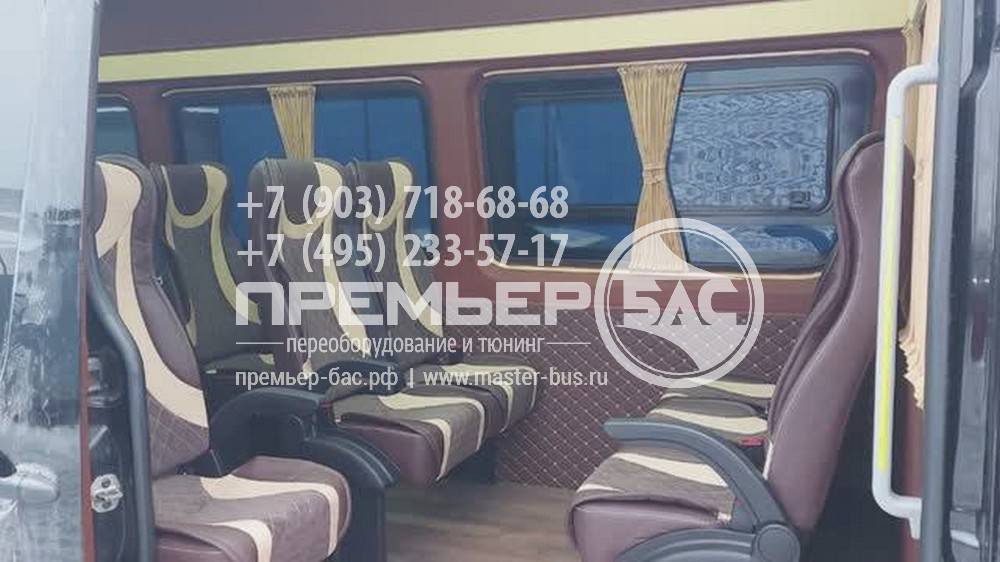 Мерседес Бенц Спринтер 906 (maxi, L3H2) Ритуальный микроавтобус. Изготовление нового салона