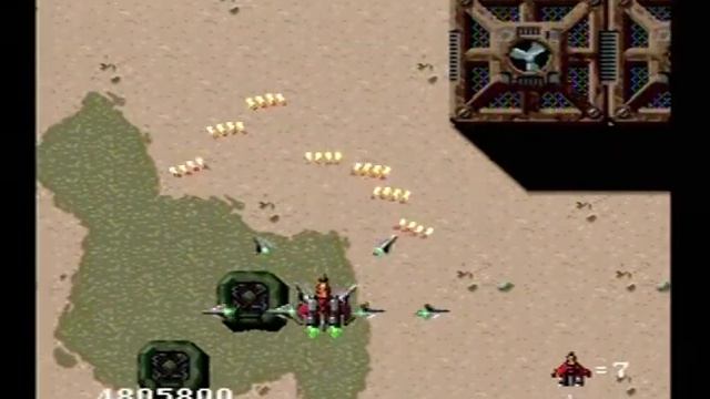 SUPER雷電(PCE-SCD版)1000万点プレイ映像　Super Raiden (PC Engine Super CD Romrom) 10,000,000pts Play Movie смотреть онлайн