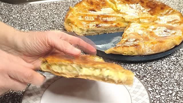 Осетинский пирог с картошкой смотреть онлайн