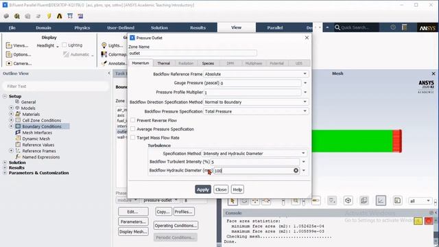 ANSYS-Fluent Tutorial || Species transport modelling || Gaseous combustion (Methane combustion 1/2) смотреть онлайн