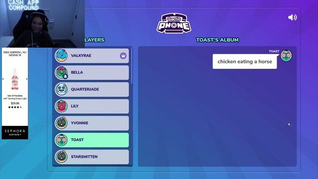 Bella Poarch streams on twitch!! for new music video Inferno ft Valkyrae, Bretman Rock, Sub Urban смотреть онлайн