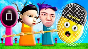 ПОЙМАЛА СЕМЕЙКА ИГРА В КАЛЬМАРА в ROBLOX!