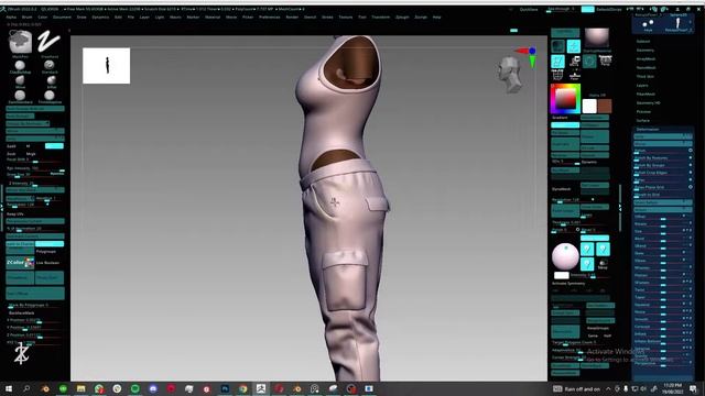 how to create stylized character speedthrough | Part 5 | uv's | projection| ZBrush |Blender tutoria смотреть онлайн