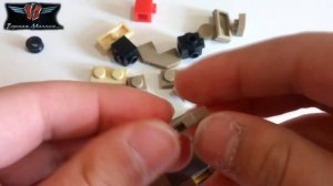 Лего мини танк T28 Prototype (самоделка из лего)