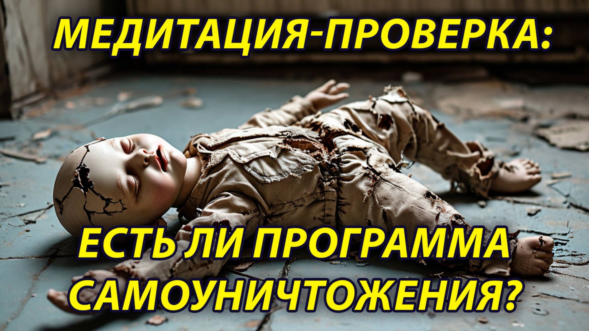 Медитация-проверка на наличие программ самоуничтожения, решения страдать, болеть, о перенапряжении