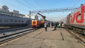 ЖД-вокзал Иркутск: монгольский поезд из Улан-Батора | Поезд РЖД в Москву | Железная дорога