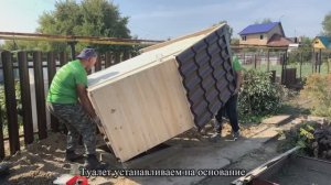 Монтаж дачного туалета с вытяжкой и автономным освещением.