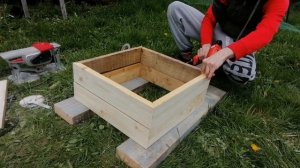 кашпо своими руками из остатков досок