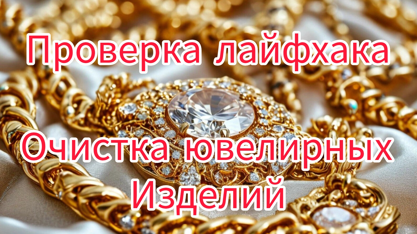 Как почистить золото и ювелирку. смотреть онлайн
