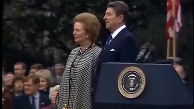 President Reagans Remarks Welcoming British Prime Minister Thatcher On November 16 1988_