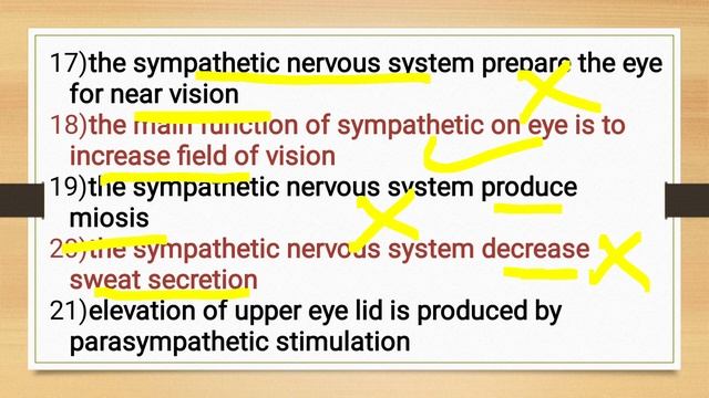 Revision For Exam Nursing Fuculty (Part 2 ) 2023 True and False Questions (Autonomic nervoussystem смотреть онлайн