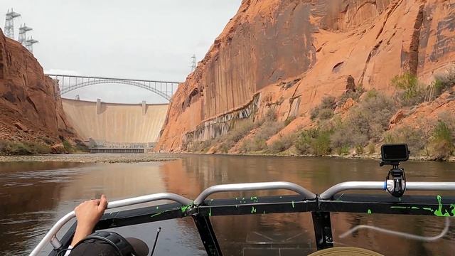 Mini Jet Boat On Horseshoe Bend Full Run To Glen Canyon Dam And Back