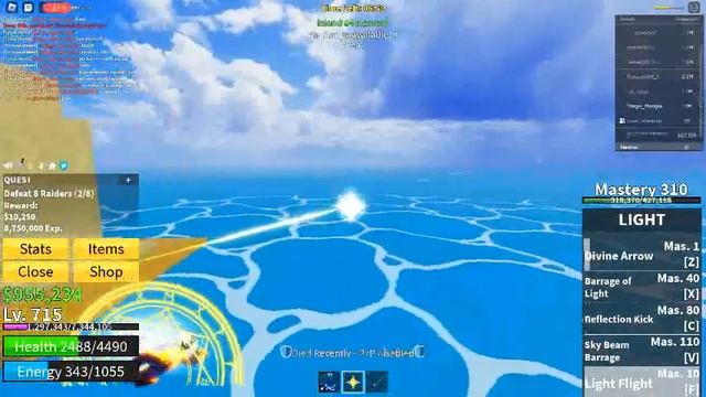 Blox Fruits Light Raid (Second Sea) смотреть онлайн